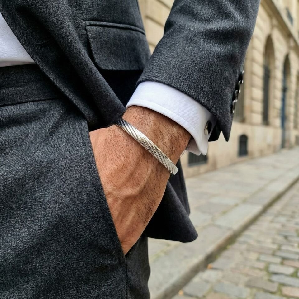 GÜMÜŞ EZME BURGU ERKEK KELEPÇE