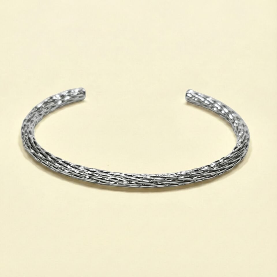 GÜMÜŞ HASIR ERKEK KELEPÇE