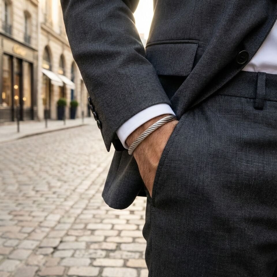 OKSİTLİ İNCE ÇİZGİLİ SPİRAL ERKEK KELEPÇE